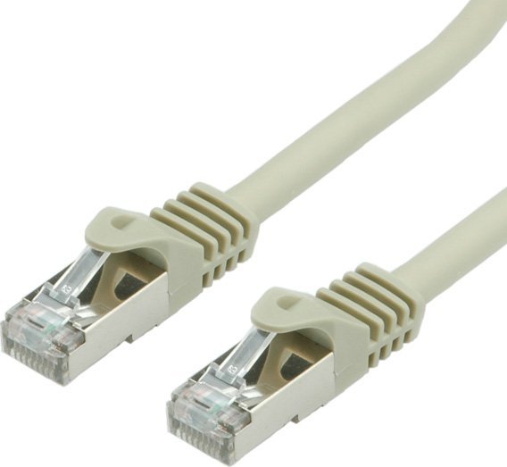 Kabllo rrjeti VALUE, RJ-45 në RJ-45, 5 m, SFTP CAT 6a, gri