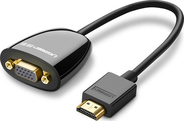 Kabllo Ugreen AV HDMI - D-Sub (VGA), e zezë