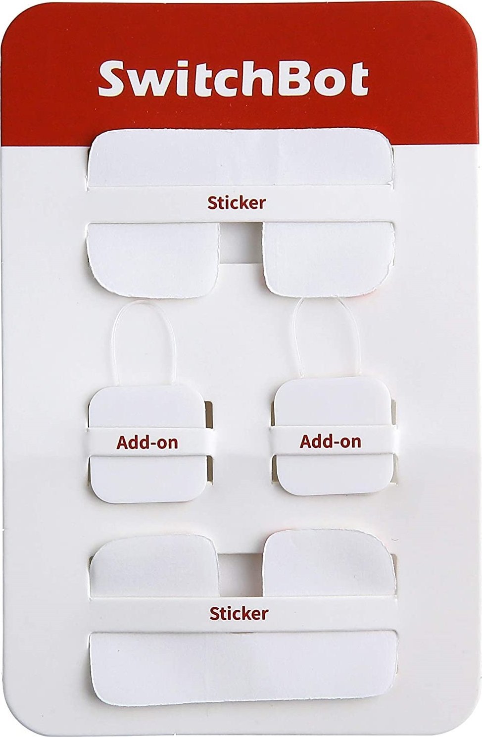 Set ngjitësash SwitchBot Add-on Sticker, 3M, ngjitje e fortë