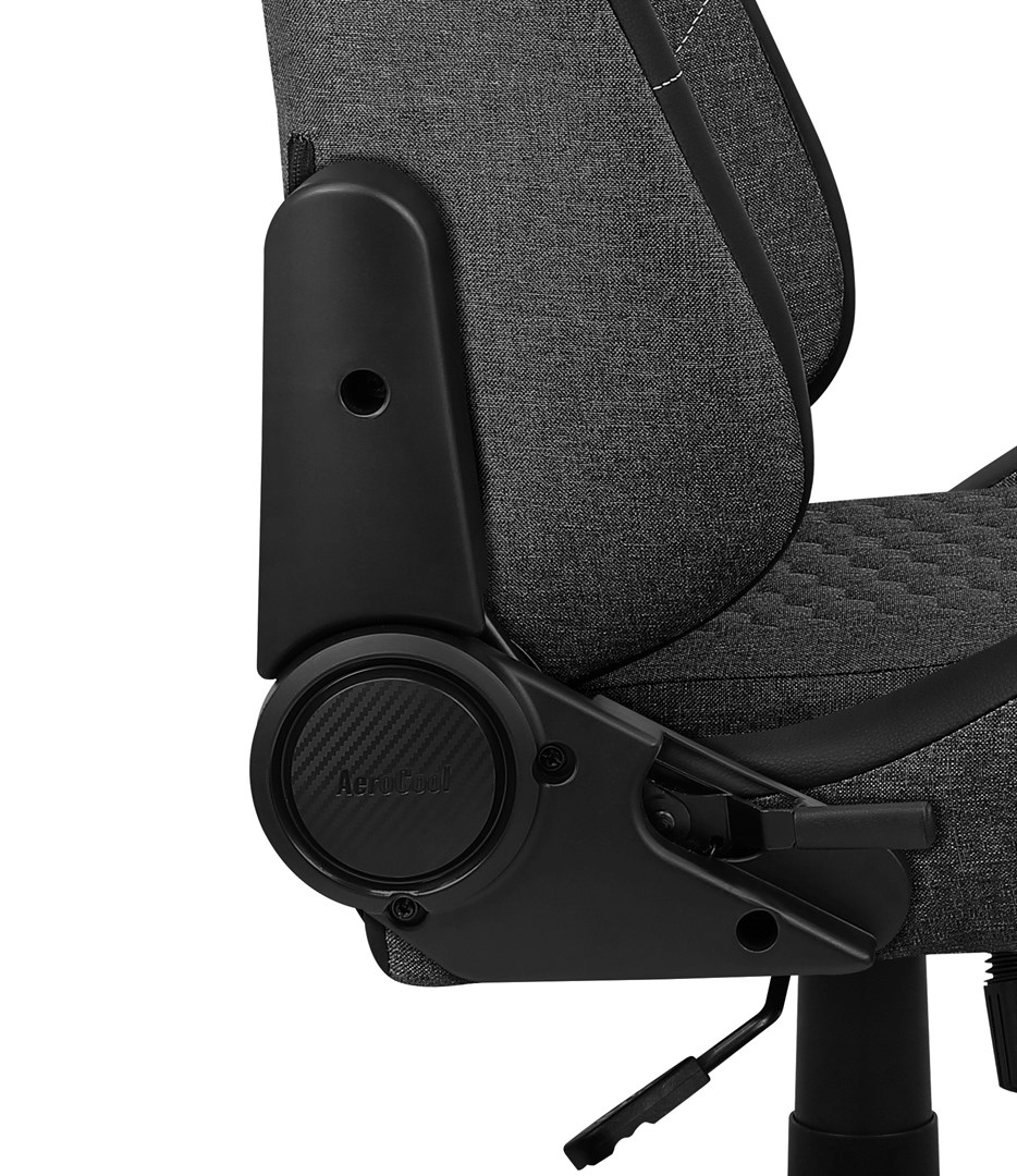 Karrige gaming Aerocool CROWN AeroWeave, 150kg, Class-4, e zezë
