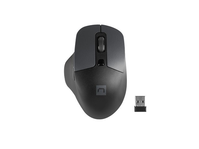 Maus Natec Genesis Blackbird, RF Wireless, i zi