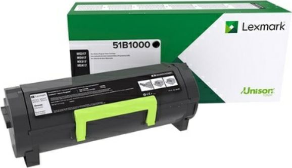Тонер Lexmark 51B00A0, за MS317dn, црн, оригинален