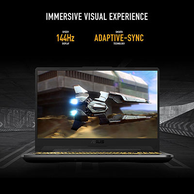 Laptop ASUS TUF Gaming, 15.6", AMD Ryzen 5 7535HS, 8GB RAM, 512GB PCIE G4 SSD, NVIDIA GeForce RTX3050, i zi