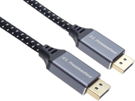 Кабел DisplayPort PremiumCord 1.4, 8K, 5m, црно-бел