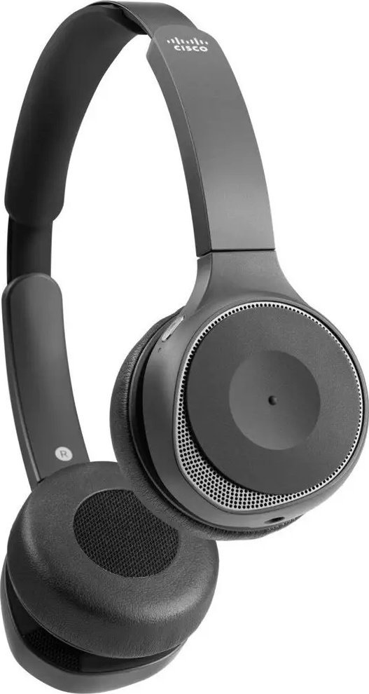 Kufje wireless Cisco Headset 730, Bluetooth, me mbajtëse karikimi, e zezë