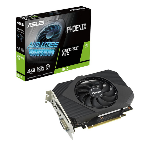 Kartelë grafike ASUS Phoenix GeForce® GTX 1630, 4GB GDDR6