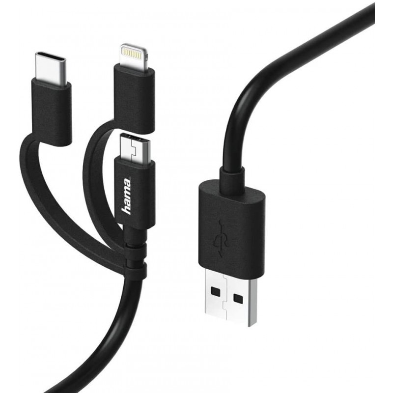 HAMA 3-in-1 Micro USB Cable