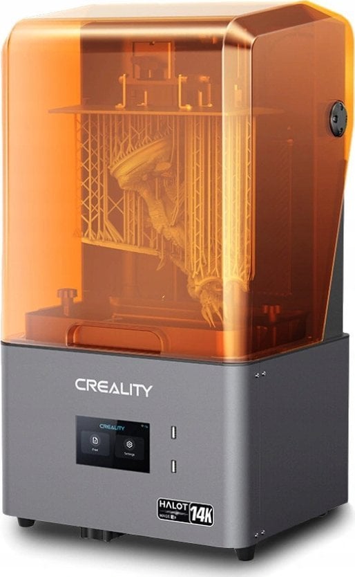 Printer 3D resin Creality Halot Mage S, ekran 10.1" 14K, nivelim automatik, gri