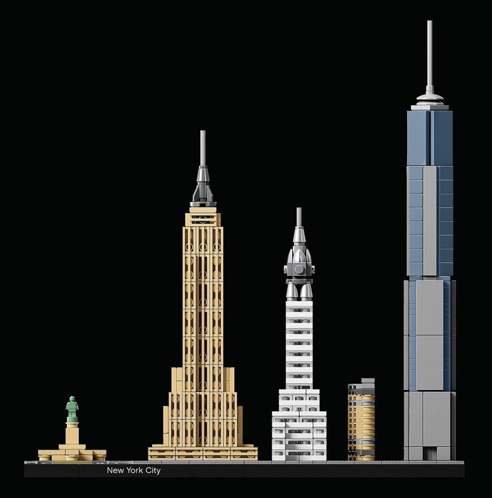 Set figurash LEGO Architecture 21028 New York City