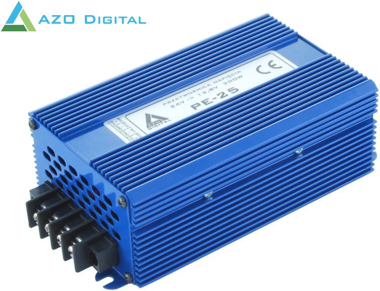 Konvertues Azo PE-25, 24V/13.8V, 300W, DC/DC