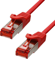 Kabllo rrjeti ProXtend F UTP Cat6, 0.5m, LSZH, e kuqe