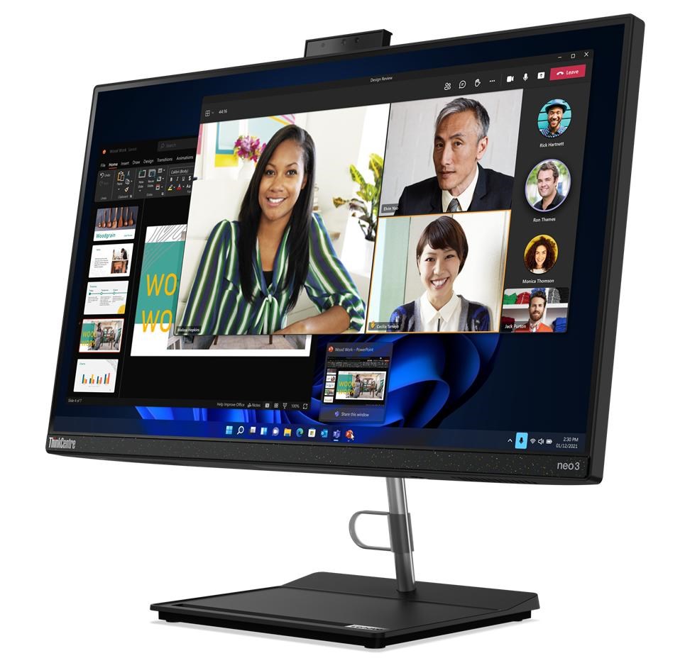 Kompjuter All-in-One Lenovo ThinkCentre neo 30a, 23.8" Full HD, i5-1240P, 8GB RAM, 512GB SSD, i zi