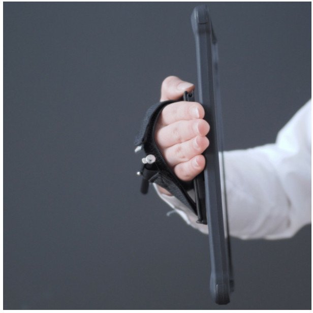 Mbulesë mbrojtëse Mobilis PROTECH 067012 për Galaxy Tab A9+ 11", rrip dore 360°, kickstand, e zezë