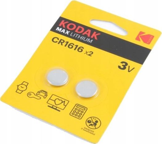 Set i baterive Kodak Max CR1616, 3V