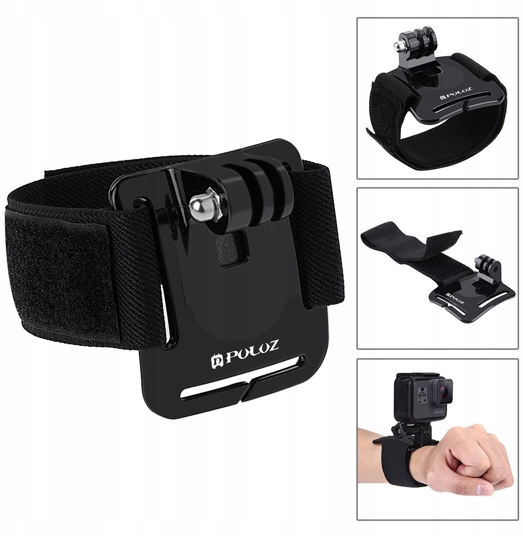 Set aksesorësh PULUZ Combo Kits 53 in1, 53 pjesë, universal, i zi