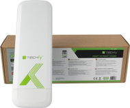 Access point Techly I-WL-CPE880, 300Mbps, 5.8GHz, i bardhë