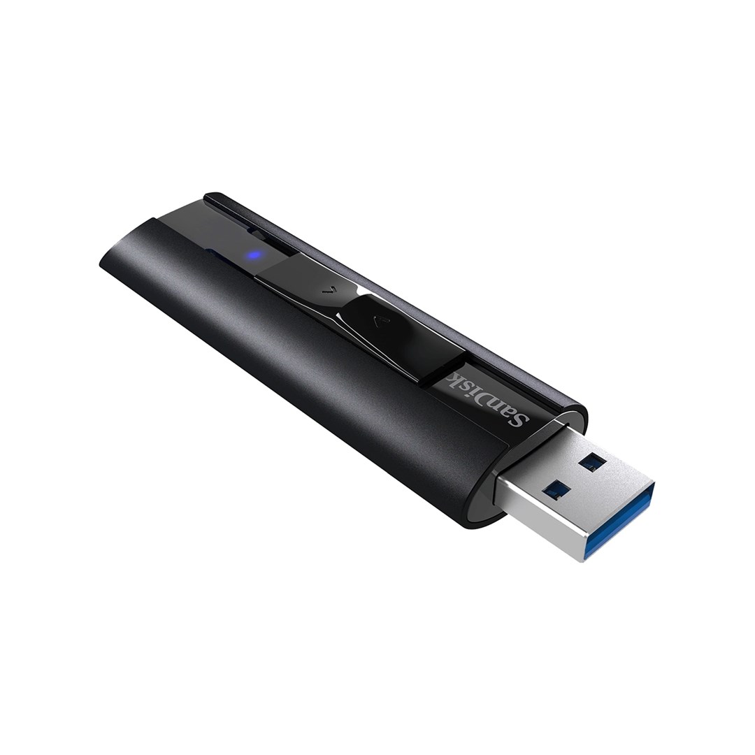 USB SanDisk Extreme Pro, 1TB, USB 3.2, e zezë