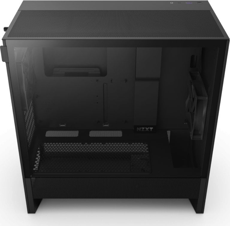 Kuti kompjuterike NZXT H5 Flow, Mid Tower, xham i temperuar, e zezë