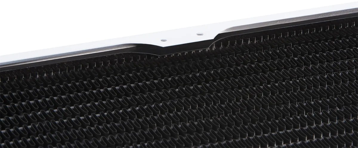 Radiator ftohës PC Alphacool HPE 30 Full Copper, 360mm, për 3 ventilatorë, i bardhë
