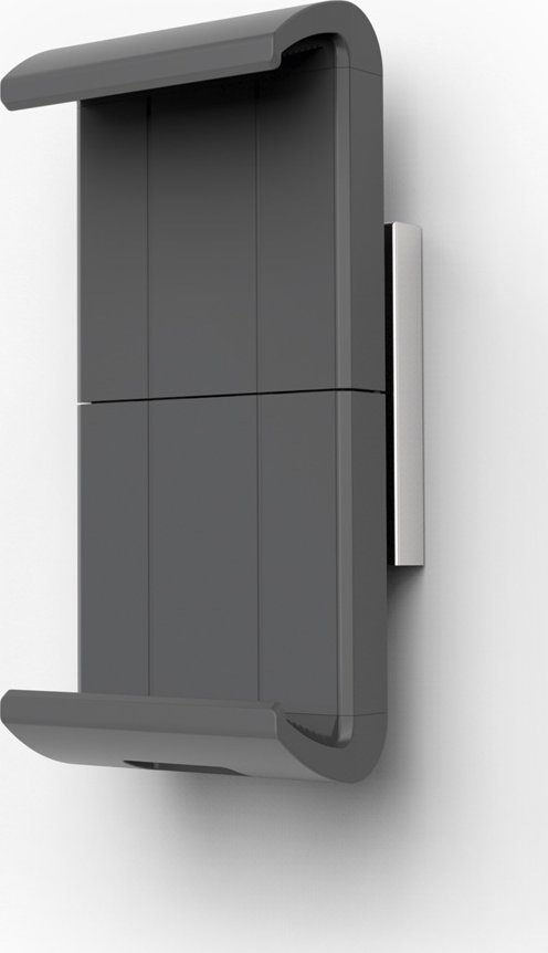 Mbajtës muri për tablet Durable Tablet Holder Wall XL 8938-23, 7"-13", rrotullim 360°, gri