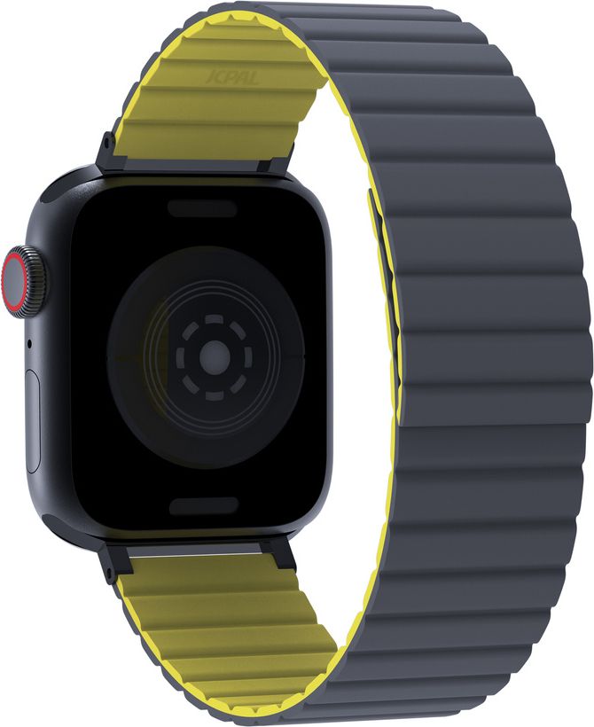 Rrip për Apple Watch Jcpal FlexForm, 38/40/41mm, silikon, gri verdhë