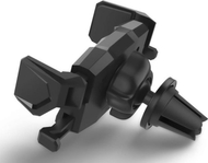 Mbajtëse telefoni veture Spigen Click.R 000CP26265, montim në grilë ventilimi, rrotullim 360°, e zezë