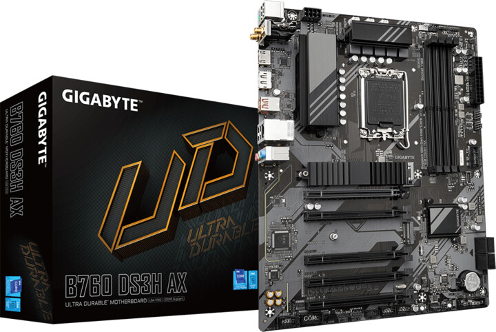 Pllakë amë GIGABYTE B760 DS3H AX - Intel B760