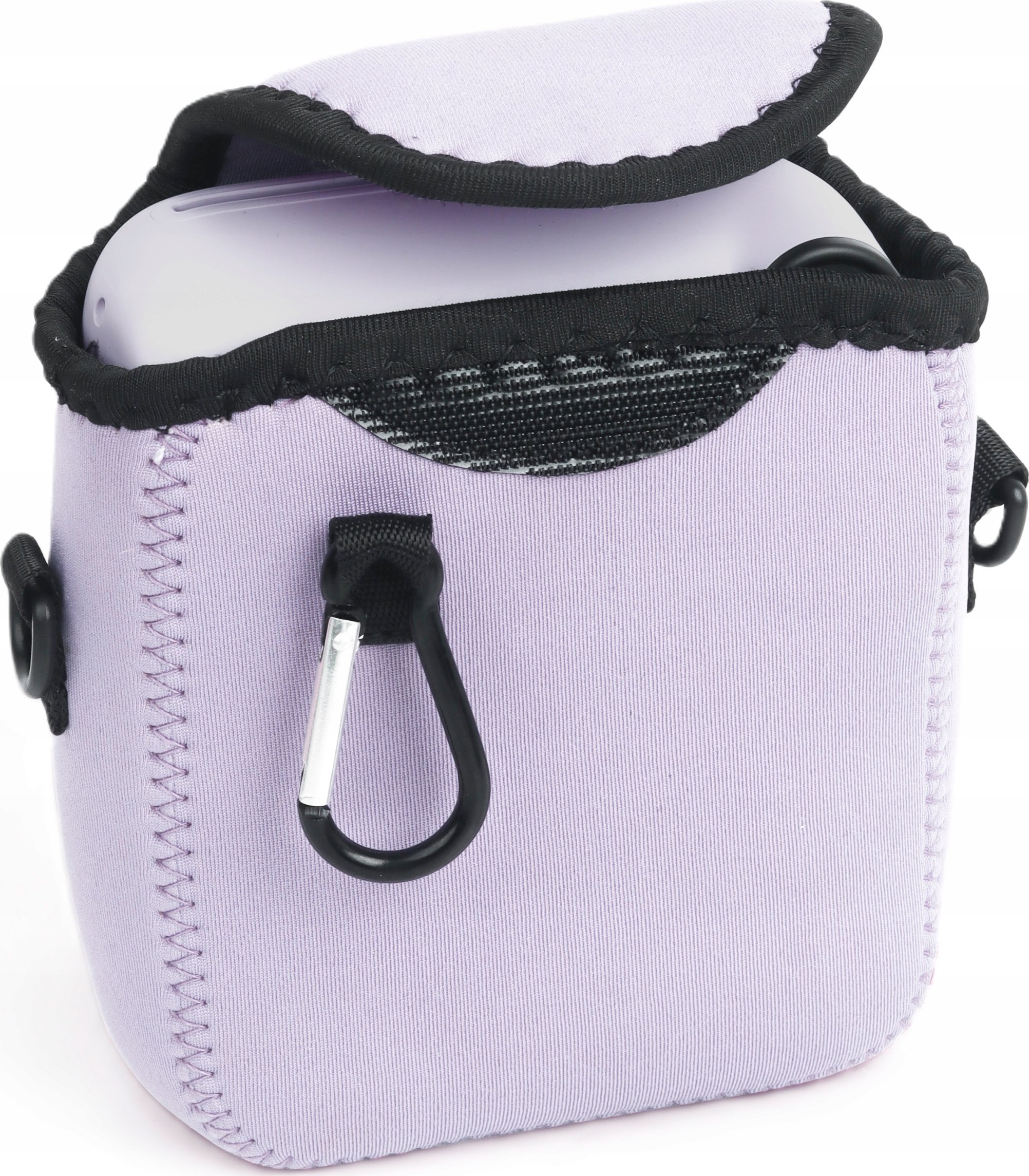 Kuti mbrojtëse LOVE INSTANT për kamera Fujifilm Instax Mini 12, neopren, vjollcë