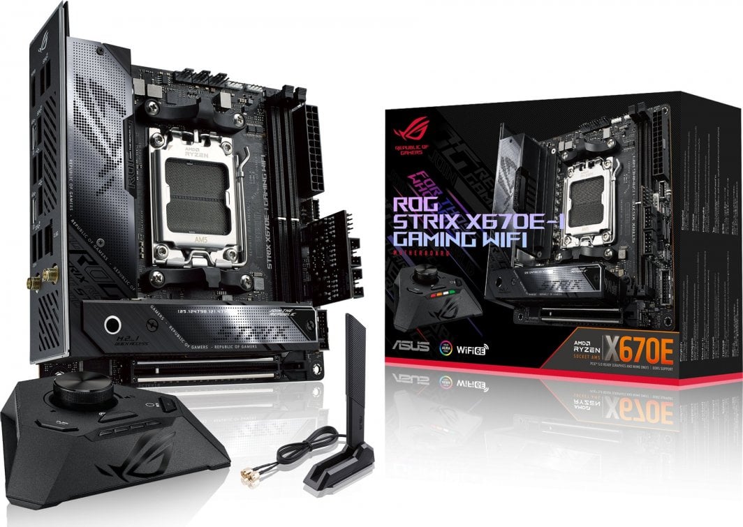 Pllakë amë Asus ROG STRIX X670E-I GAMING WIFI