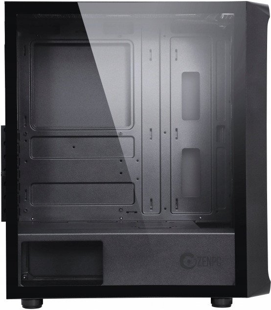 Kuti kompjuterike ZENPC Z3 Air, me 4 ftohës ARGB, e zezë