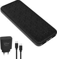Set karikimi Platinet Power Bank 10000mAh, karikues 20W PD, kabllo 1m USB C, i zi
