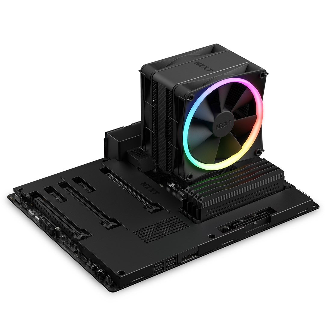 Ftohës CPU T120 RGB, 4 tuba nxehtësie, 120 mm, i zi