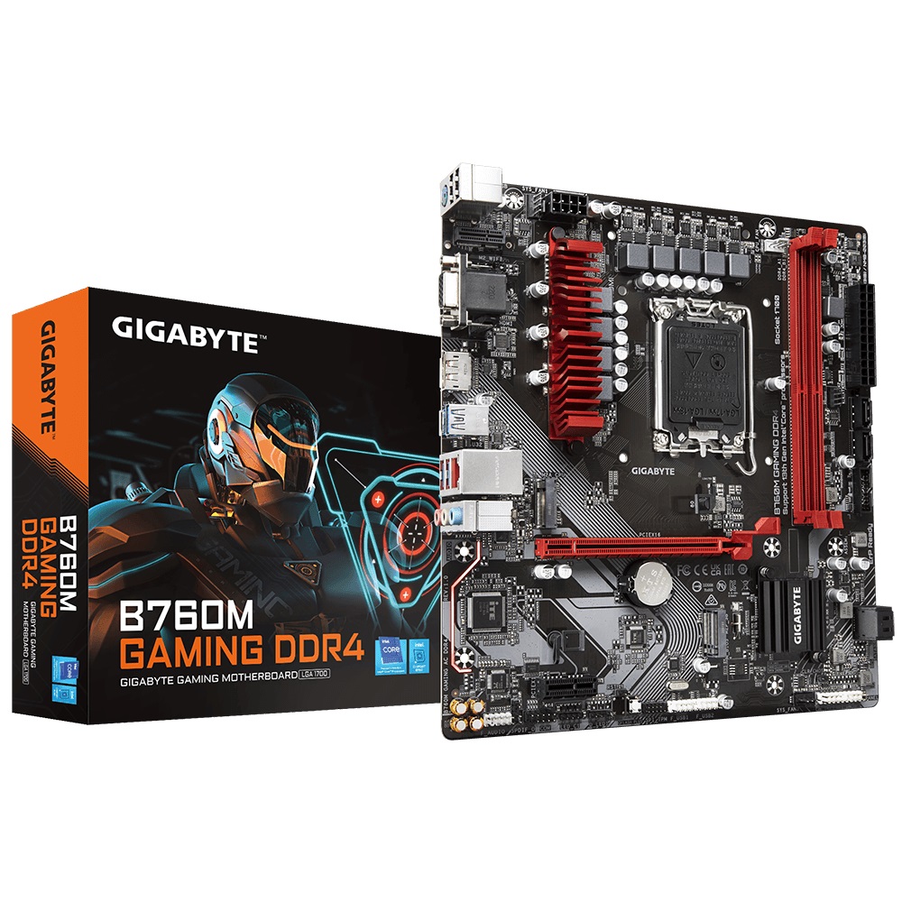 Pllakë amë GIGABYTE B760M GAMING DDR4