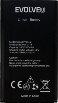 Батерија за телефон EVOLVEO, 2500mAh, за StrongPhone Z4