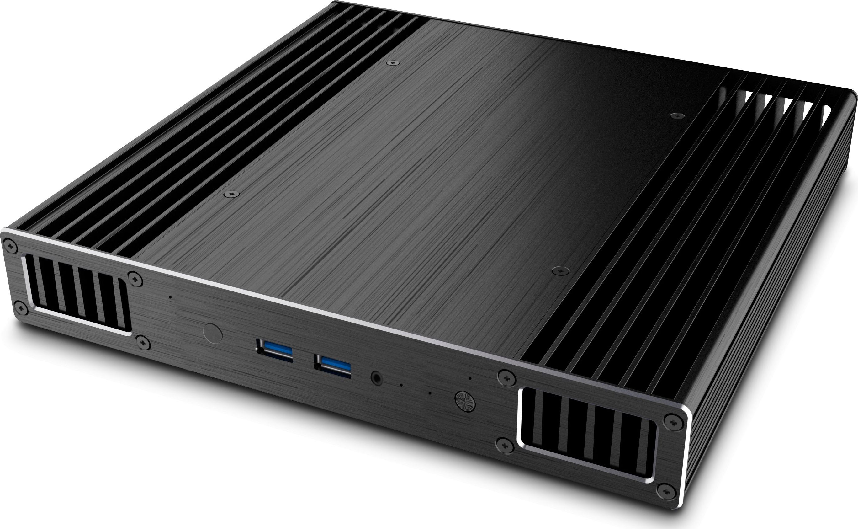 Kasë Akasa Plato X8 UCFF (A-NUC43-M1B), 2x USB 3.0, HDD/SSD 2.5''