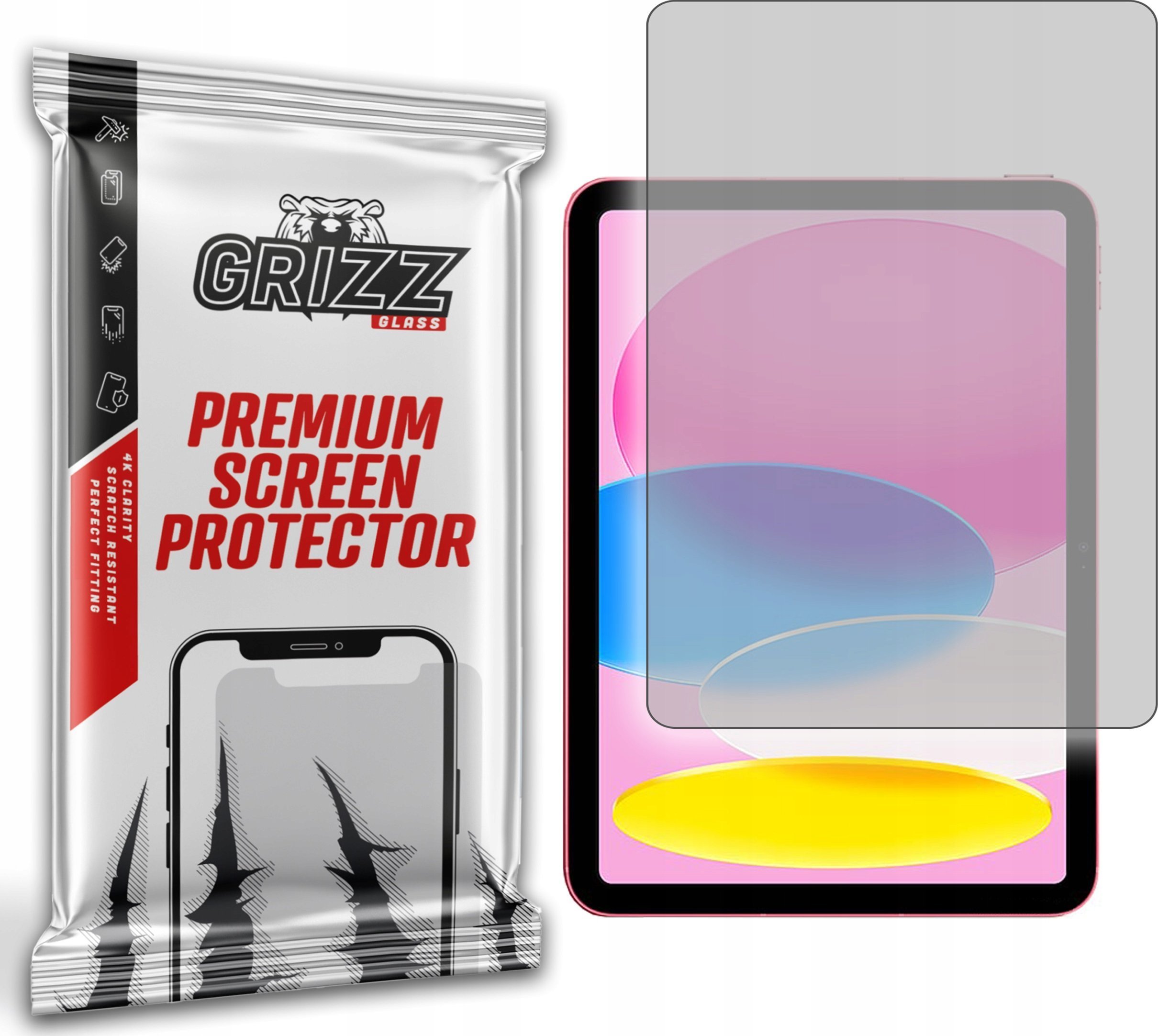 Заштитна фолија Grizz PaperScreen за Apple iPad 10.9" 2022, против отпечатоци од прсти, матирана