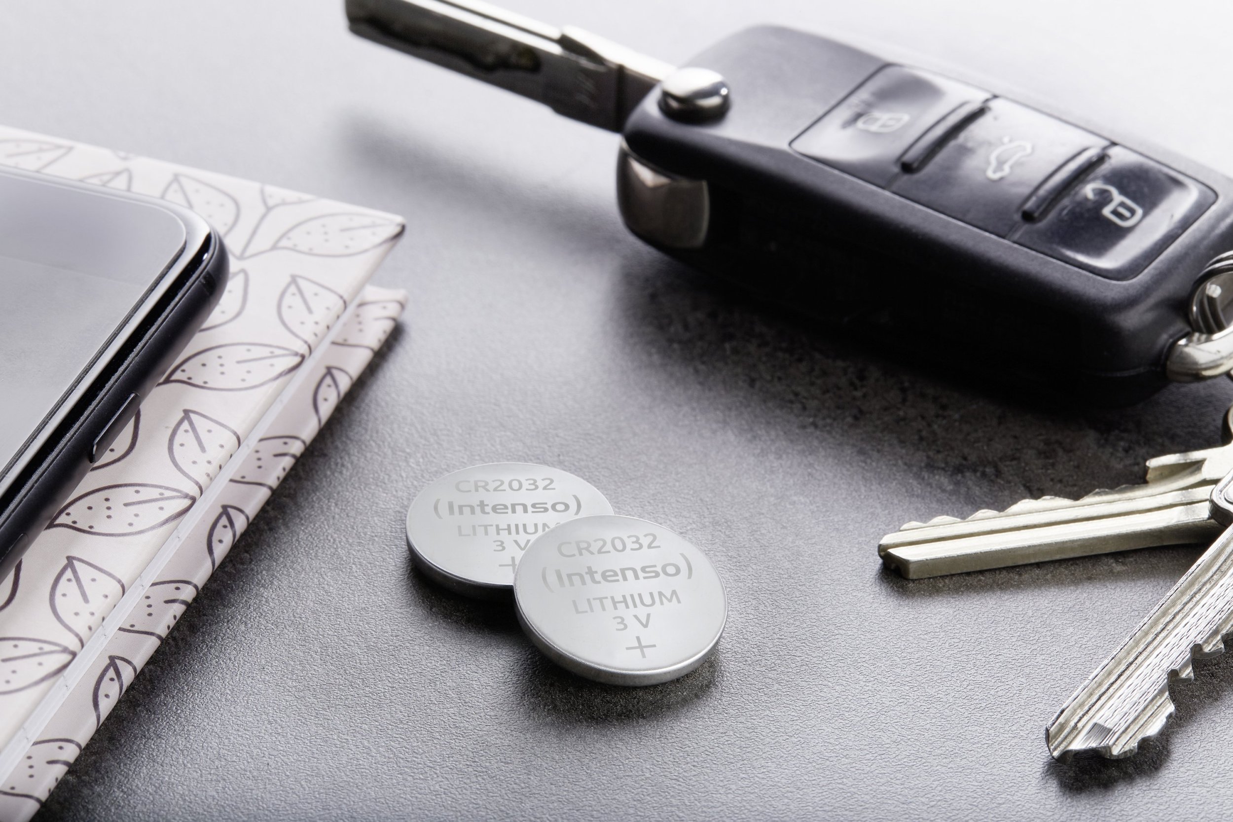 Батерија Интенсо CR2032, 220 mAh, пакување 6 парчиња