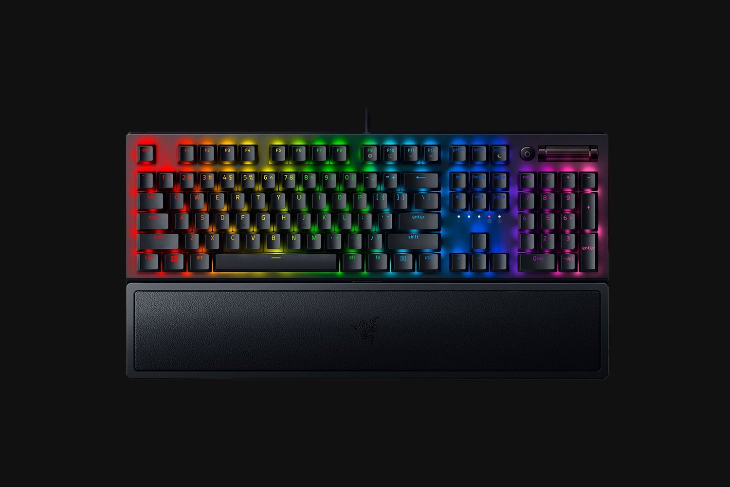 Tastierë mekanike për lojëra Razer BlackWidow V3, Green Switch, e zezë
