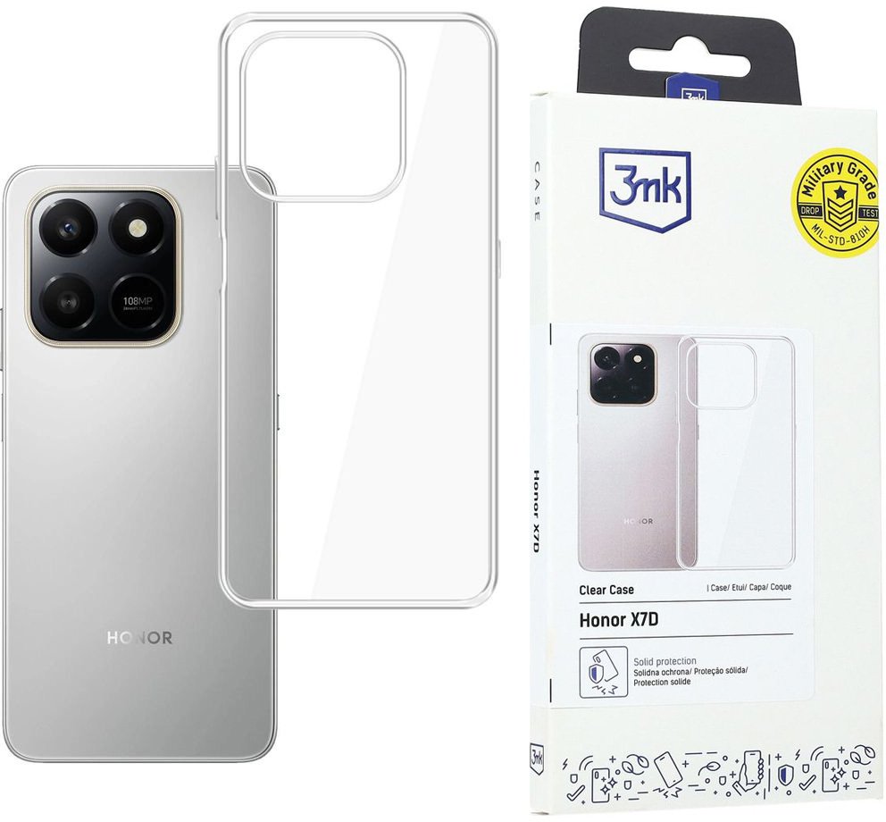 Maskë telefoni 3mk Clear Case për Honor X7D, transparente