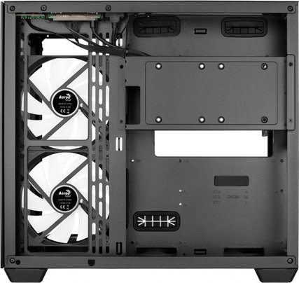 Kasë Aerocool PGS DRYFT G-BK-v1 FRGB, Midi Tower