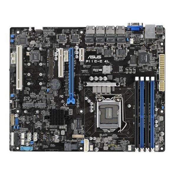 Pllakë amë ASUS P11C-C/4L Intel C242 LGA 1151 (Socket H4) ATX