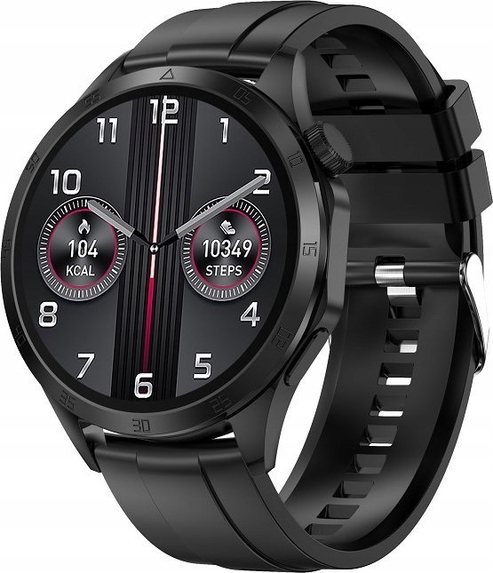 Ora inteligjente Platinet Port Watch, Bluetooth, NFC, 270mAh, e zezë