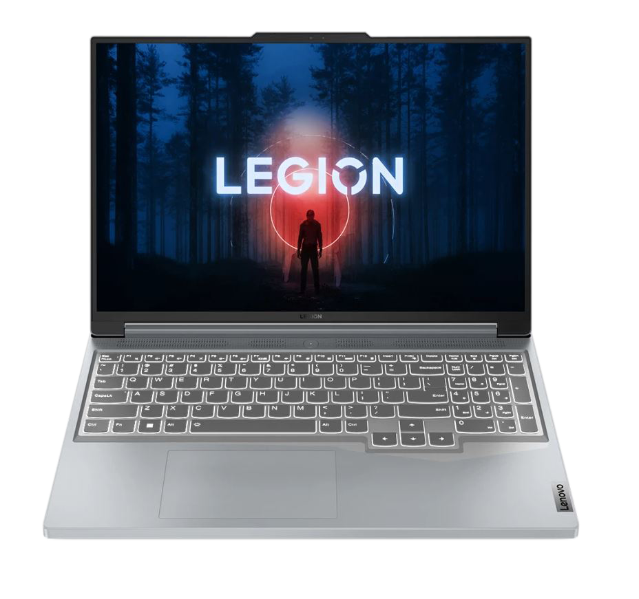 Laptop Lenovo Legion Slim, 16", AMD Ryzen 5 7640HS, 16 GB RAM, 512 GB SSD, NVIDIA GeForce RTX 4050, i hirtë