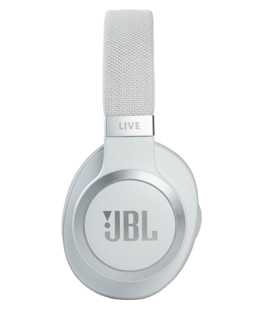 Kufje Bluetooth JBL Live 660 BT, 40mm, ANC, e bardhë