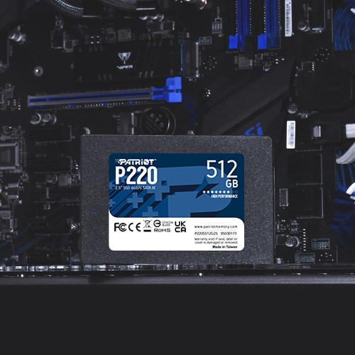 Disk SSD Patriot Memory P220, 512GB, 2.5" SATA III
