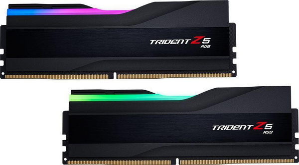 Оперативна меморија RAM G.Skill Trident Z RGB (F5-5600J3636C16GX2-TZ5RK), 32GB DDR5, 5600MHz, CL36, црна боја