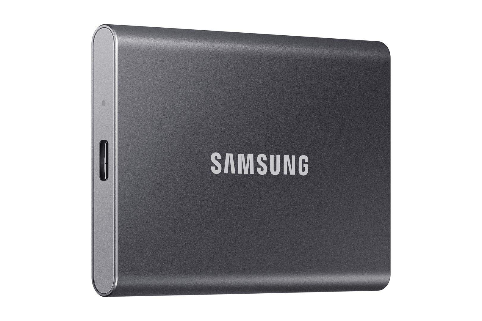 Disk SSD Samsung T7, 2TB, USB 3.2 Gen2, i hirtë (MU-PC2T0T/WW)