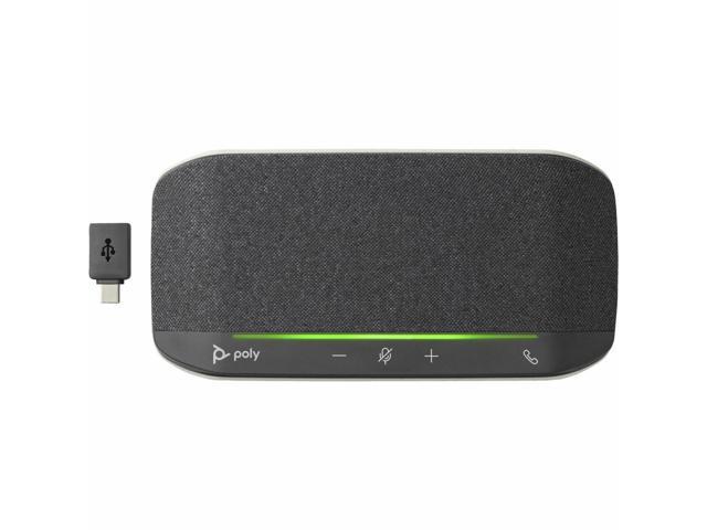 Speakerphone HP Poly Sync 10, USB, me kabllo USB A në USB C, i zi