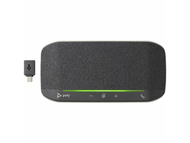 Speakerphone HP Poly Sync 10, USB, me kabllo USB A në USB C, i zi