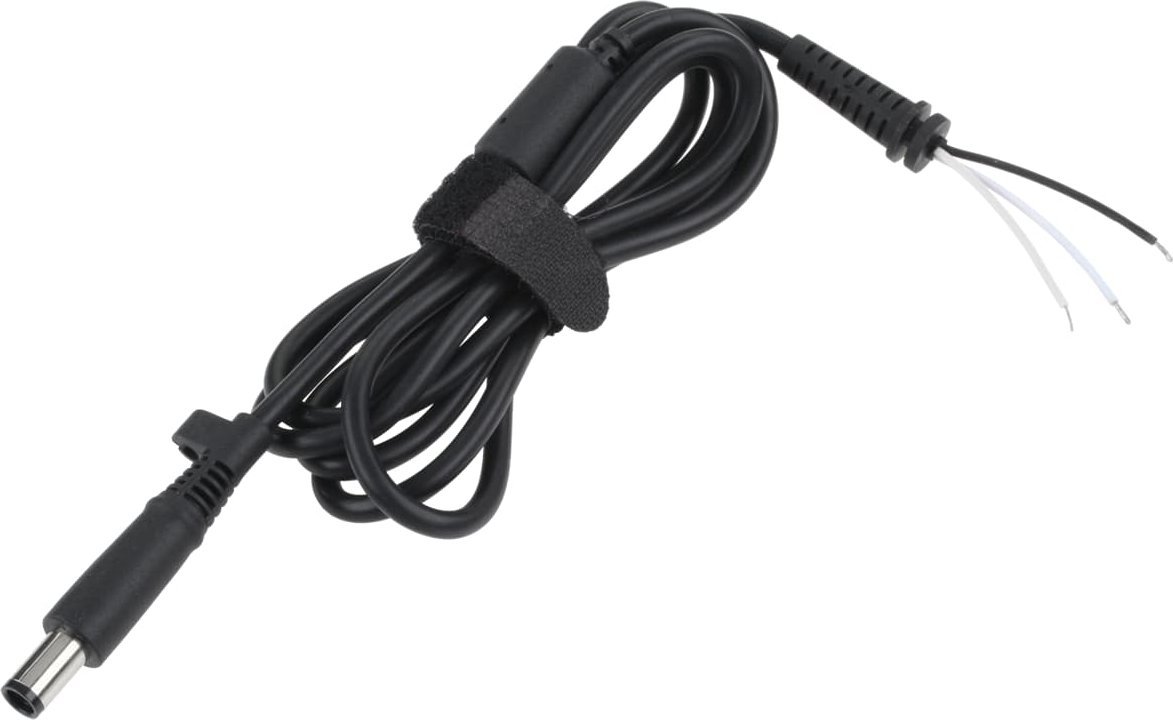 Plug karikuesi për laptop, 7.4mm 5.0mm, 19V 4.74A, me kabllo, i zi